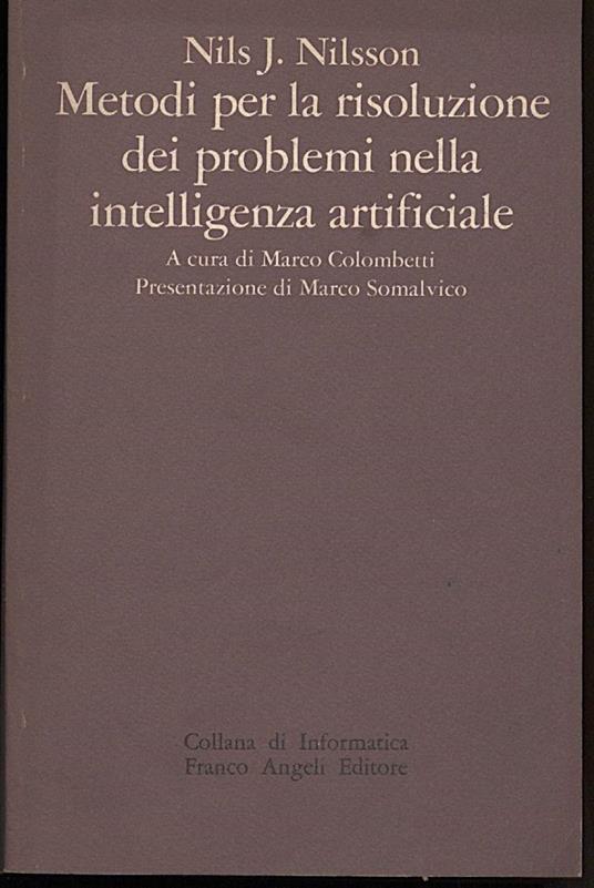 Metodi per La Risoluzione Dei Problemi Nella Intelligenza Artificiale - Nils J. Nilsson - copertina