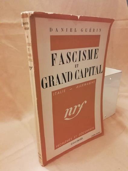 Fascisme Et Grand Capital  - copertina