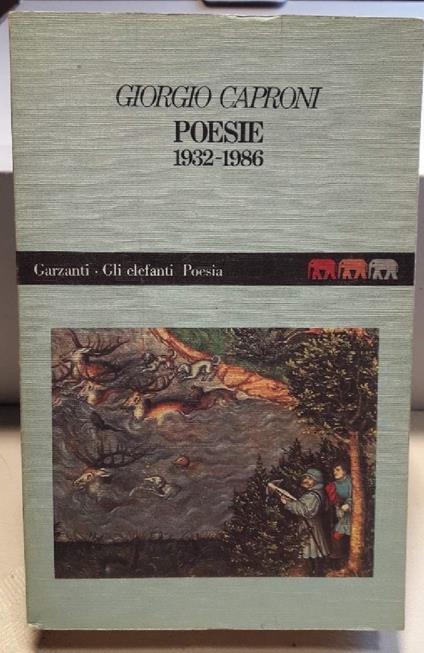 Giorgio Caproni Poesie 1932-1986 - Giorgio Caproni - copertina