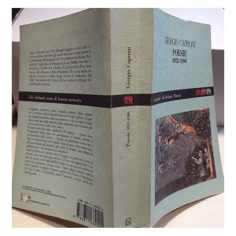 Giorgio Caproni Poesie 1932-1986