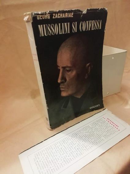 Mussolini Si Confessa  - Georg Zachariae - copertina