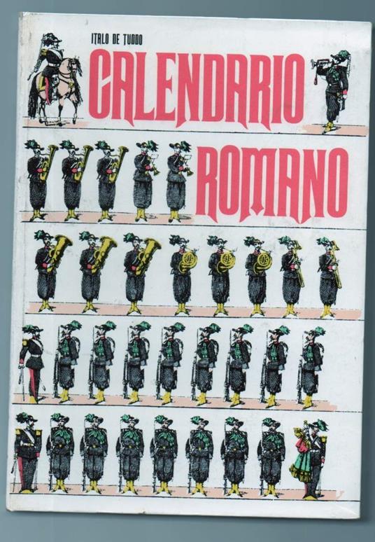 Calendario Romano  - copertina