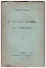 Cristoforo Colombo Nella Letteratura Tedesca 