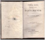 Storia Sacra Dell'antico e E Nuovo Testamento Compilata Dal P. Luciano Secco 