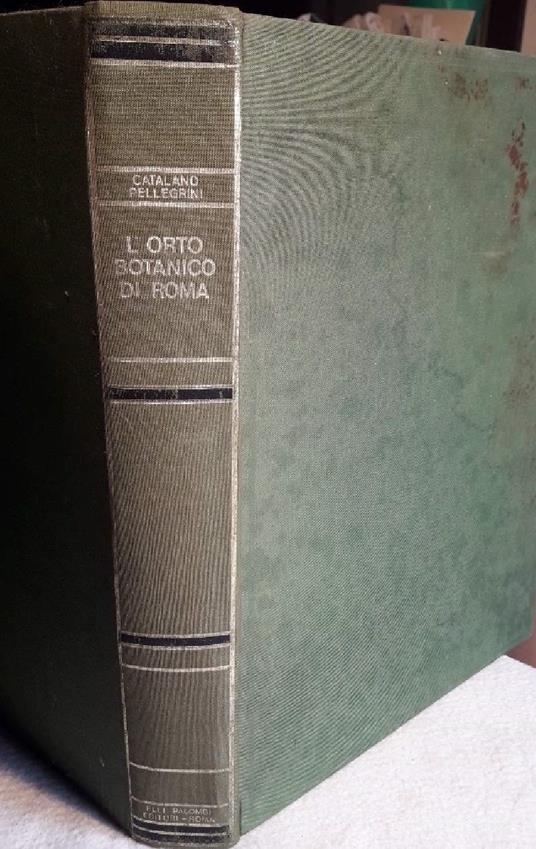 L' orto Botanico di Roma - copertina