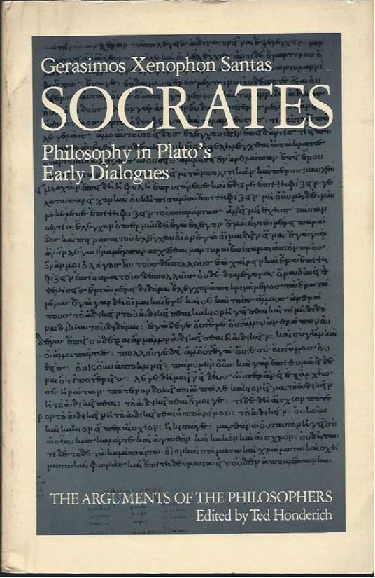 Socrates - Philosophy in Platòs Early Dialogues - copertina