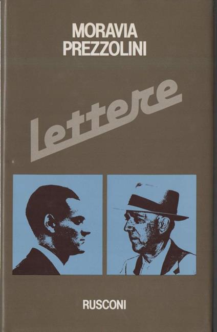 Lettere  - Alberto Moravia - copertina