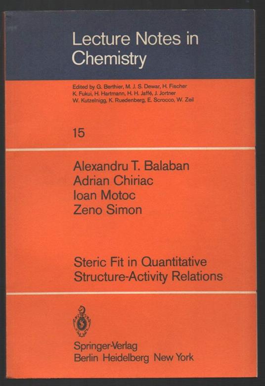 Steric Fit in Quantitative Structure-activity Relations  - copertina