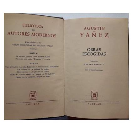 Obras Escogidas - copertina