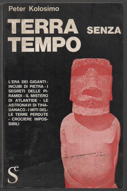 Terra Senza Tempo  - Peter Kolosimo - copertina