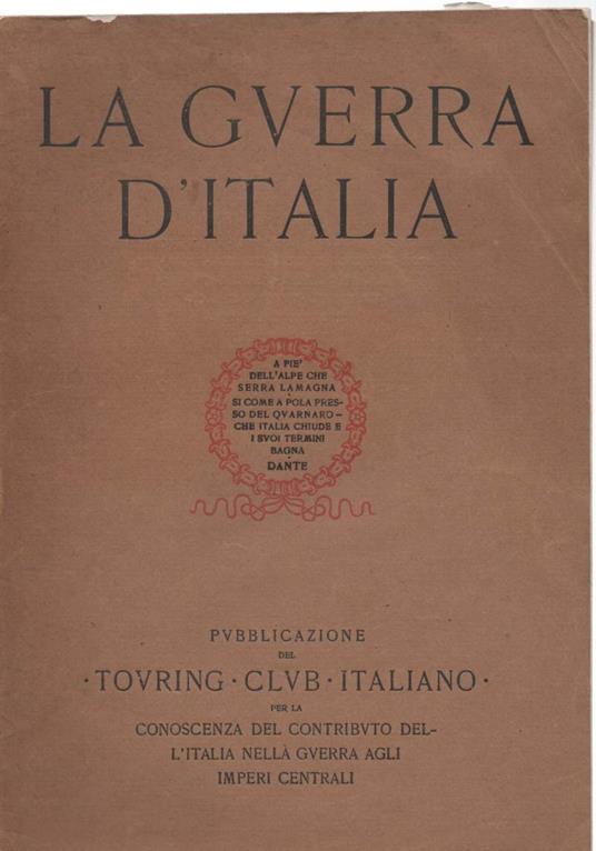 La Guerra D'italia  - copertina