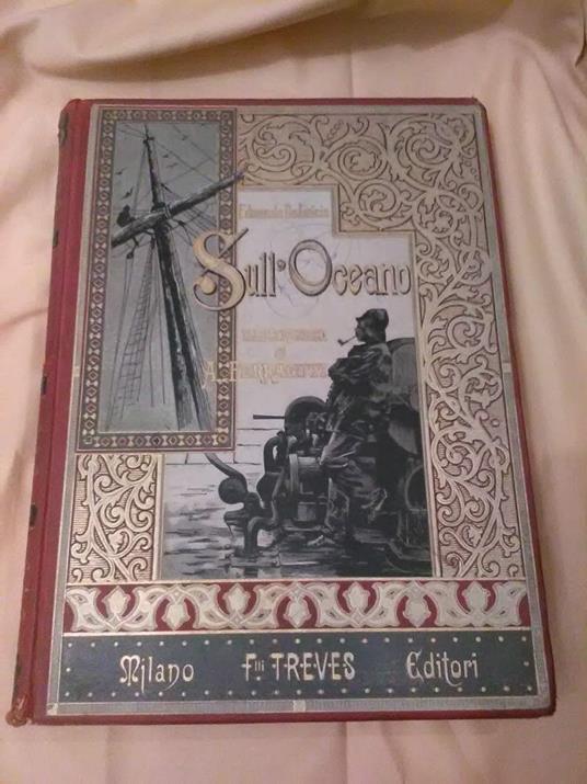 Sull'oceano - Edmondo De Amicis - copertina