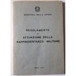 Regolamento di Attuazione Della Rappresentanza Militare