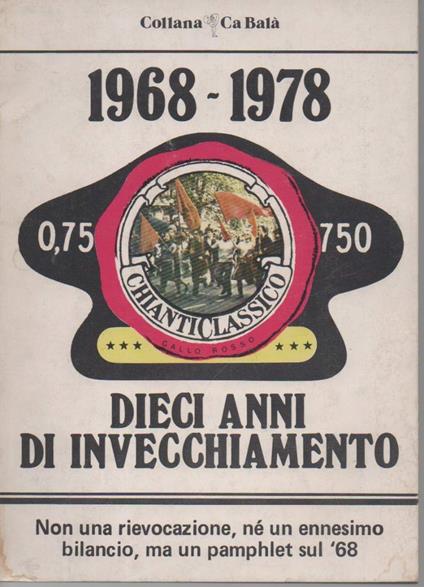 1968-1978 Dieci Anni di Invecchiamento  - copertina