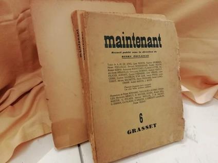 Maintenant Recueil Publie Sous La Direction De Henry Poulaille-6- Textes Et Etudes Cocumens Et Temoignages - copertina