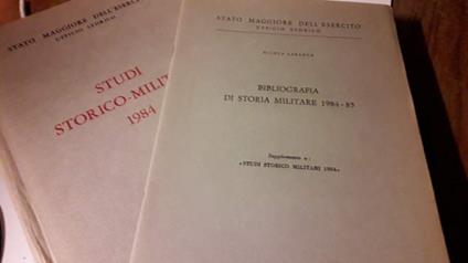 Studi Storico Militari 1984 - copertina