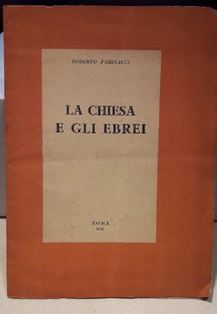 La Chiesa e Gli Ebrei - copertina