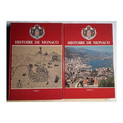 Histoire De Monaco-2 Tomi  - copertina