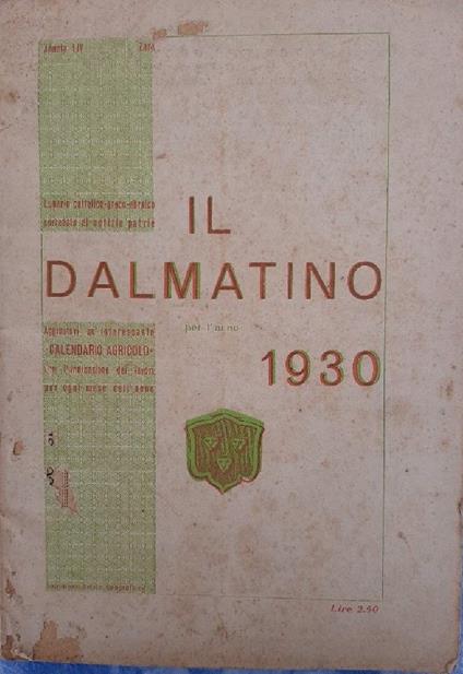 Il Dalmatino - copertina