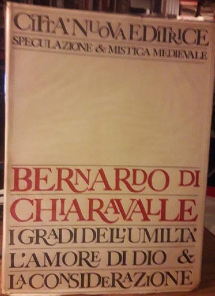 Bernardo di Chiaravalle  - copertina
