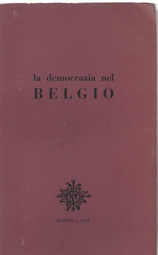 La Democrazia Nel Belgio  - copertina
