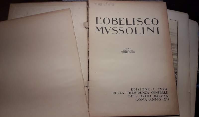 L' obelisco Mussolini