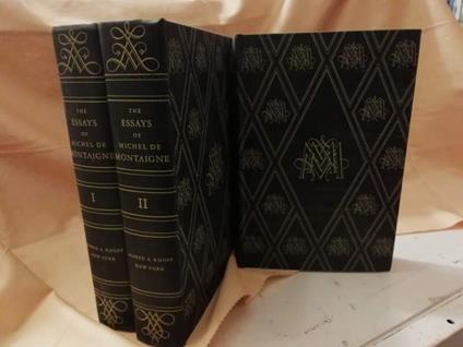 The Essays Of Michel De Montaigne-3 Voll. - copertina
