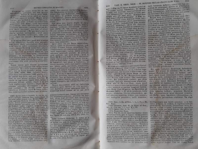 Oeuvres Completes De Bossuet Eveque De Meaux, Classees Pour La Premiere Fois, Selon L'ordre Logique Et Analogique- Tome