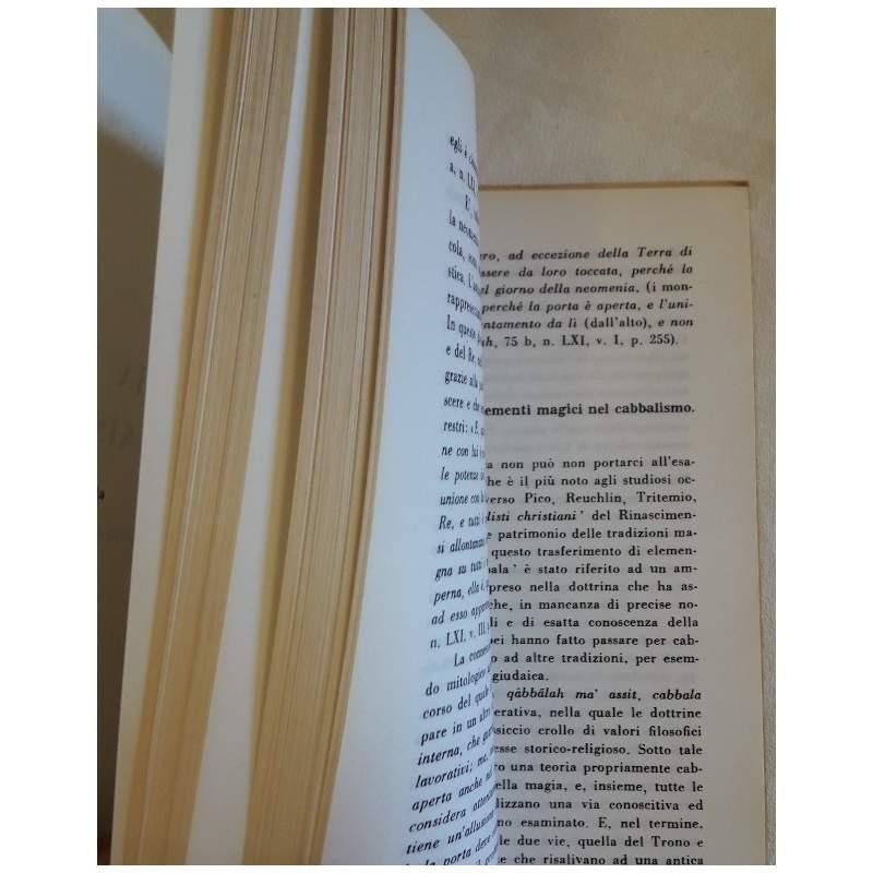 Magia e Cabbala Nell'ebraismo Medioevale-note e Contributi per La Storia Del Misticismo
