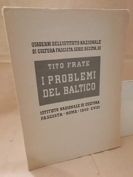 I Problemi Del Baltico  - Tito Frate - copertina