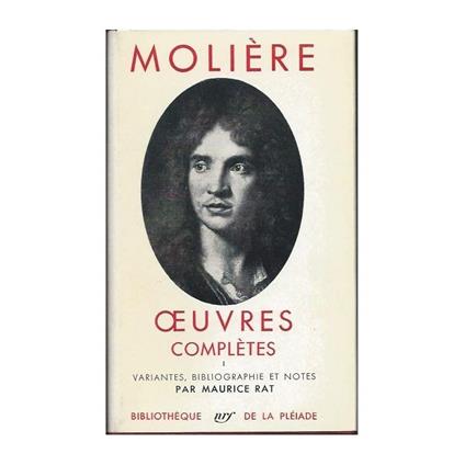 Oeuvres Completes - Molière - copertina