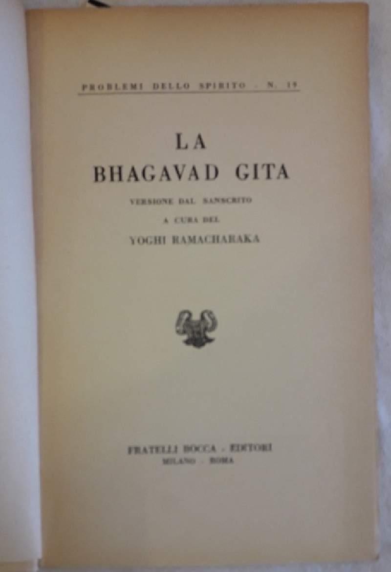 La Bhagavad Gita