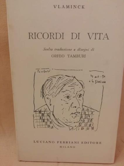 Ricordi di Vita - Maurice Vlaminck - copertina