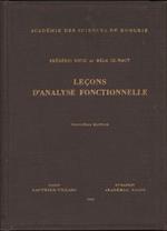 Lecons D'analyse Fonctionnelle Par Frederic Riesz Et Bela Sz.-nagy