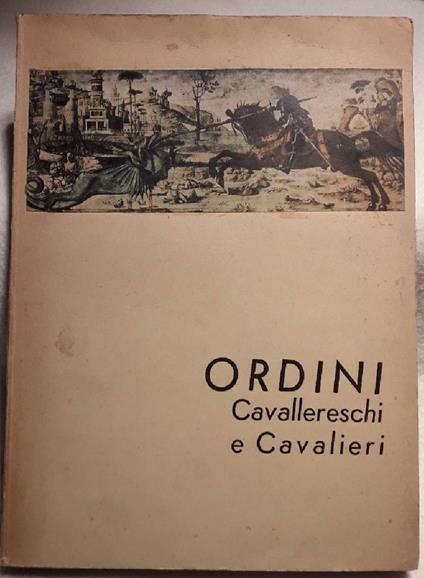 Ordini Cavallereschi e Cavalieri - copertina