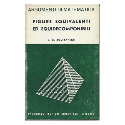 Figure Equivalenti Ed Equidecomponibili  - copertina