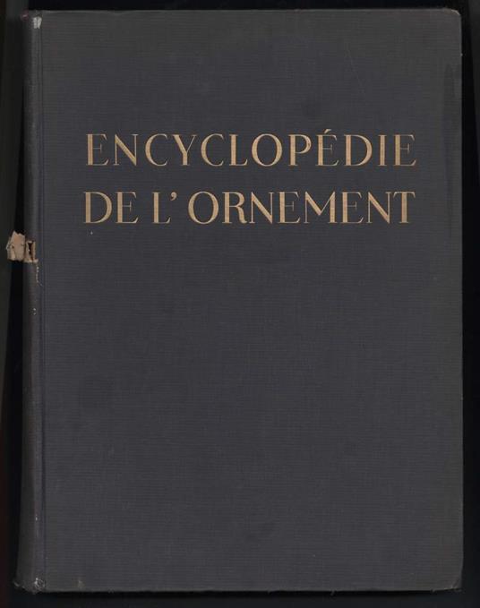 Encyclopedie De L'ornement - copertina
