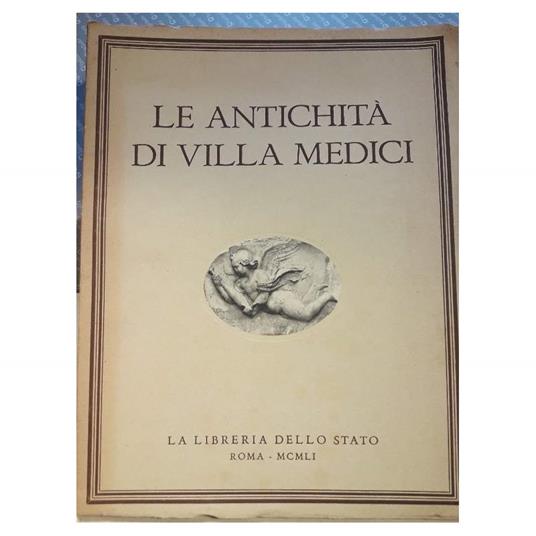 Le Antichità di Villa Medici - copertina
