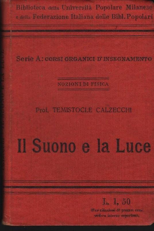 Il Suono e La Luce  - copertina