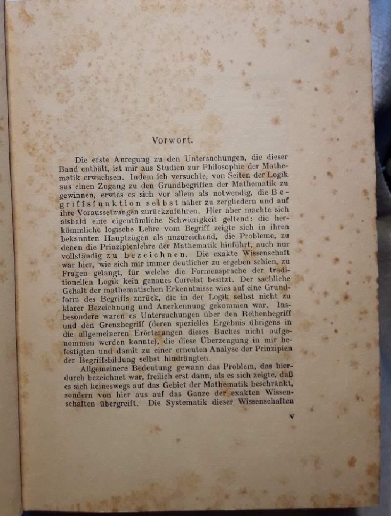 Substanzbegriff Und Funktionsbegriff-untersuchungen Uber Die Grundfragen Der Erkenntniskritik