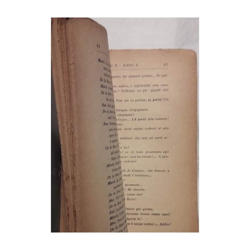 Deputato Suo Malgrado-commedia in Tre Atti