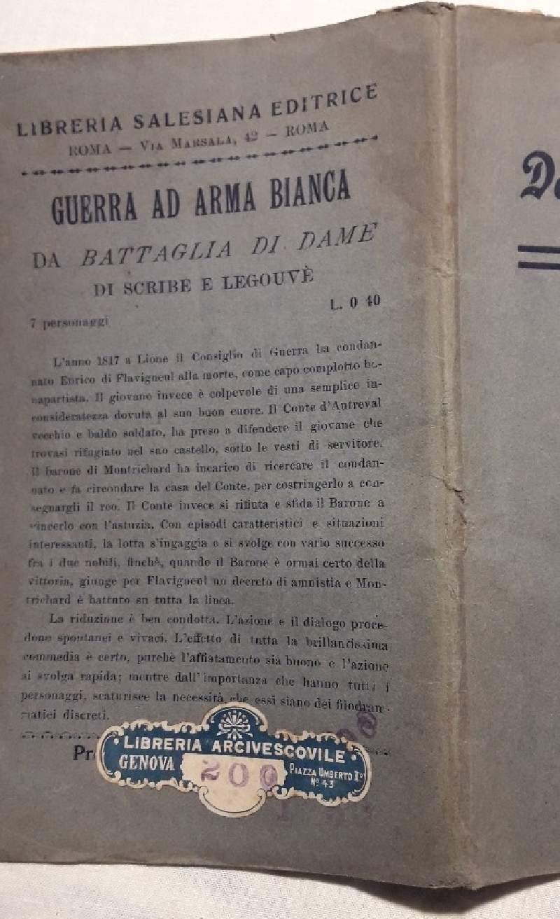 Deputato Suo Malgrado-commedia in Tre Atti