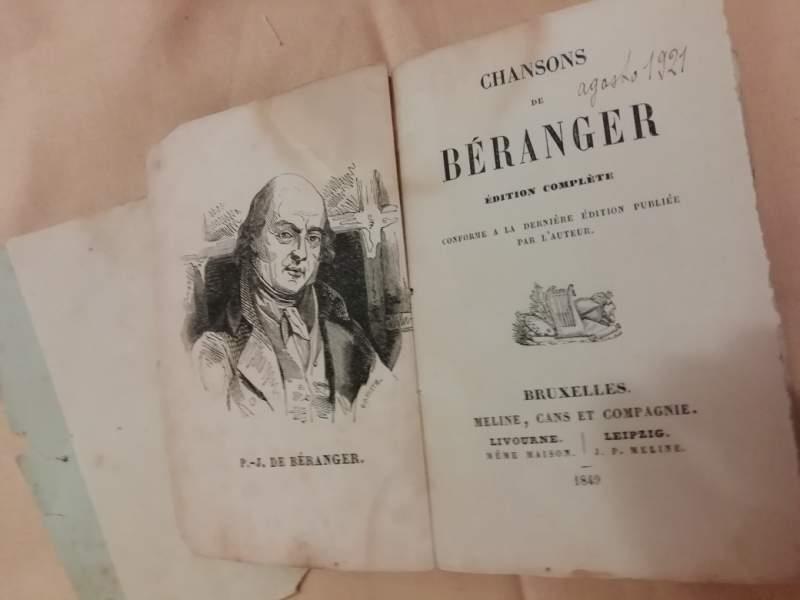 Chansons De Beranger
