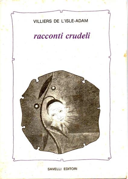 Racconti Crudeli - copertina