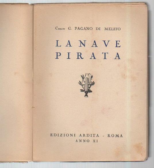 La Nave Pirata - copertina