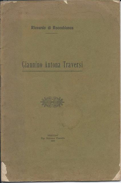 Giannino Antona Traversi  - copertina
