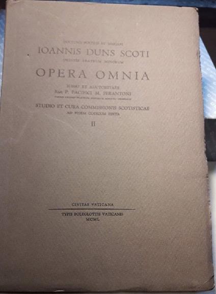 Opera Omnia - Vol Ii-  - copertina