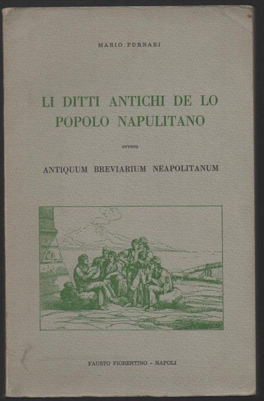 Li Ditti Antichi De Lo Popolo Napulitano  - copertina
