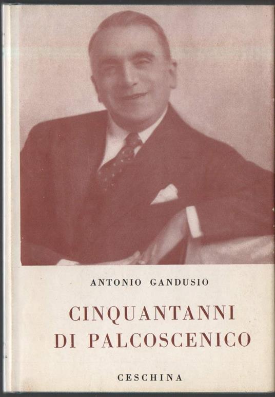 Cinquantanni di Palcoscenico  - copertina