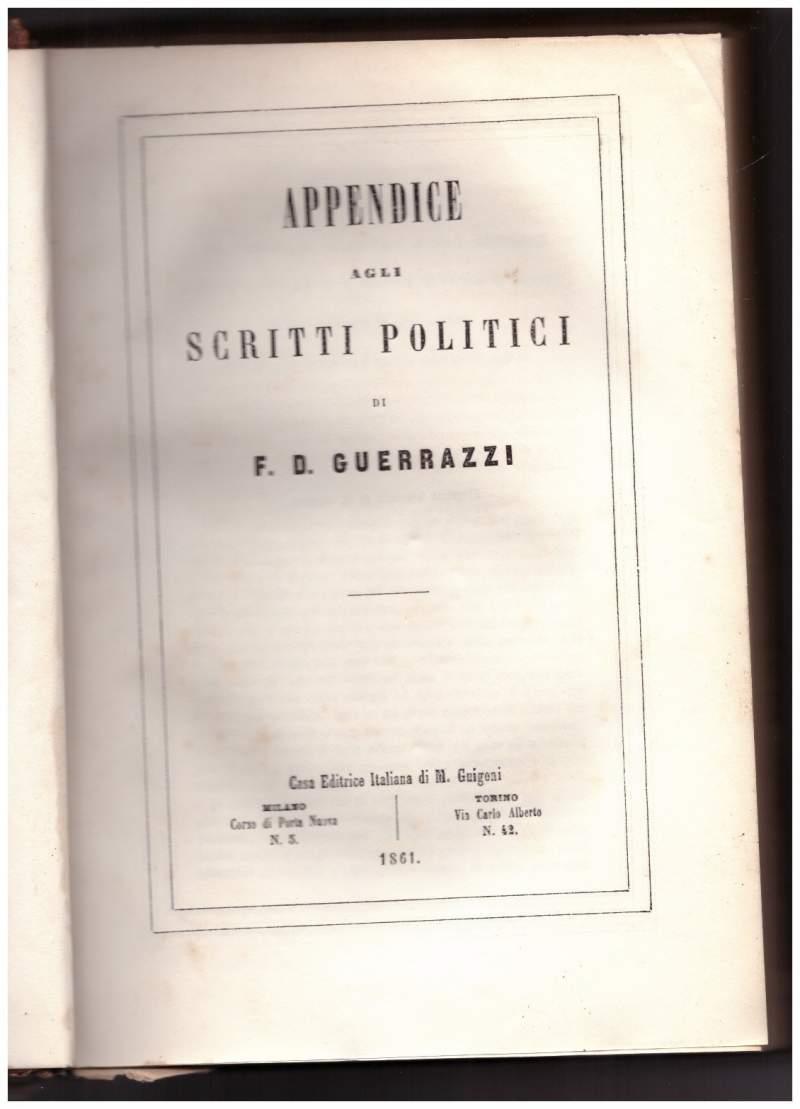 Appendice Agli Scritti Politici 
